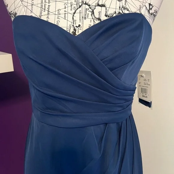 Strapless Davids Bridal Dress NWT - Picture 2 of 8